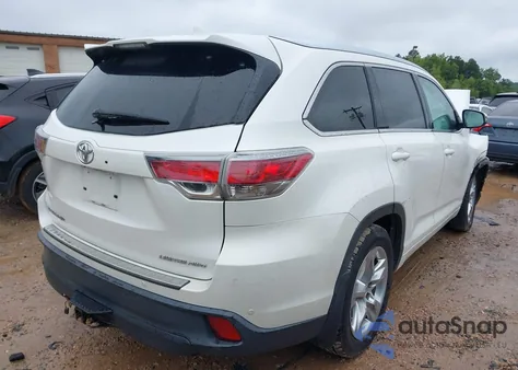 2016 Toyota Highlander Limited V6 from USA, damaged, VIN 5TDDKRFH1GS300876